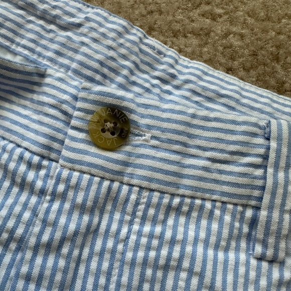 Janie and Jack kids boys STRIPED SEERSUCKER PANT - Picture 2 of 9